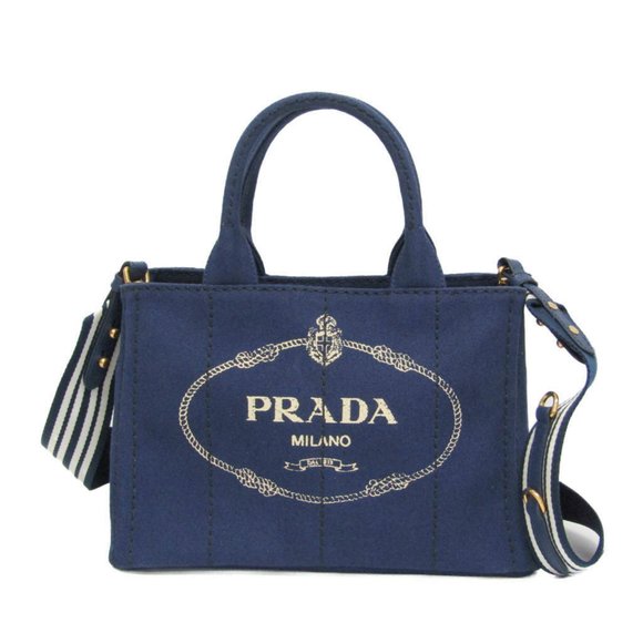 PRADA Blue Shoulder Bag - Picture 1 of 13